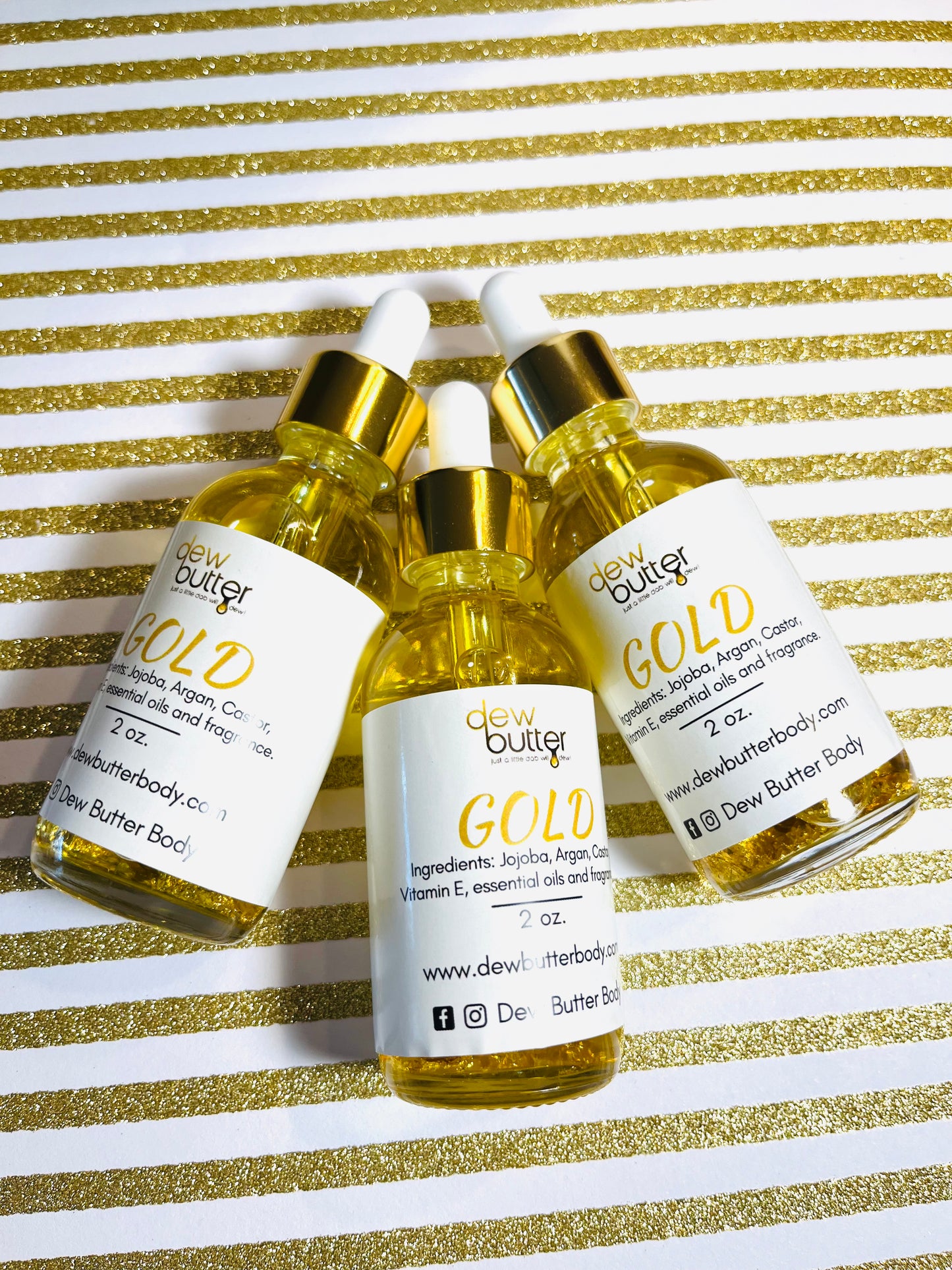 DEW BUTTER GOLD - Hair Growth Oil